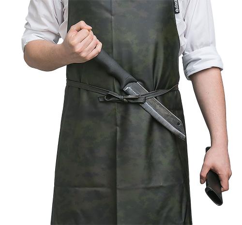 Jämä butcher's apron. 