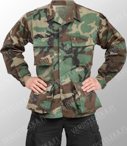 US BDU jacket, Woodland, used US BDU jacket, Woodland, used