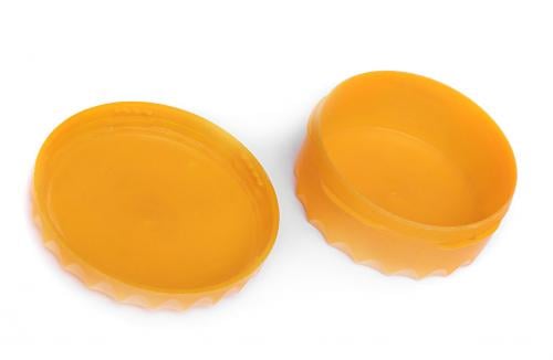 Austrian butter can, plastic, surplus.
