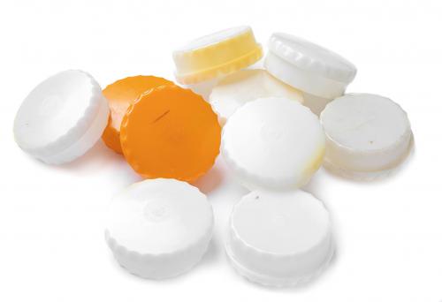 Austrian butter can, plastic, surplus.