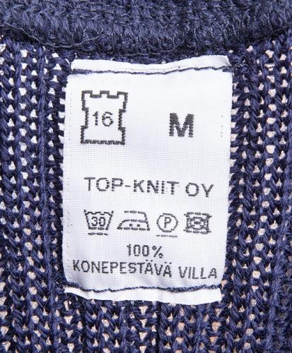 Finnish M83 Sweater, Blue, New Factory Surplus.