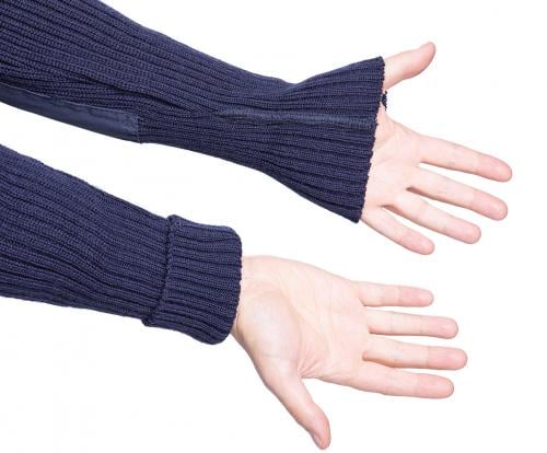 Finnish M83 Sweater, Blue, New Factory Surplus.