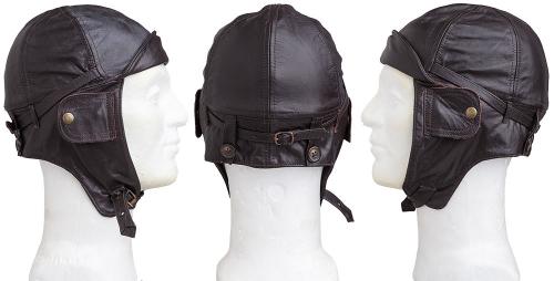 Mil-Tec Leather Flight Hat.