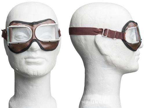 Soviet motorcycle goggles, surplus. 