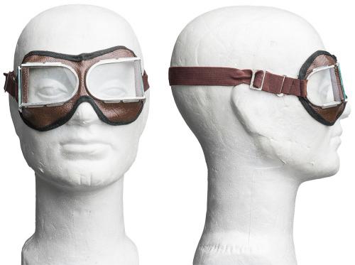 Soviet motorcycle goggles, surplus.