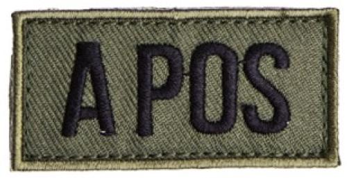 Särmä TST blood type patch Särmä TST blood type patch