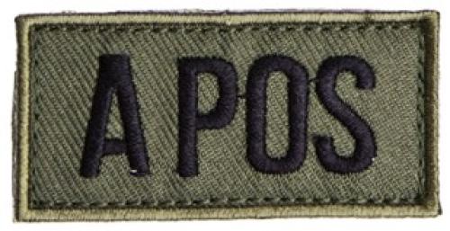 Särmä TST blood type patch