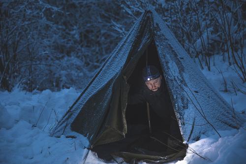 Polish 2-Person tent, surplus. 