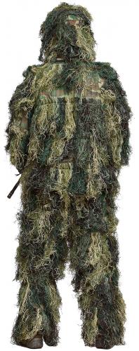 Mil-Tec Ghillie suit. Woodland variant for lush woodlands.