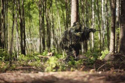 Mil-Tec Ghillie suit.