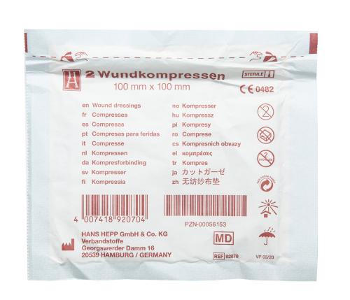 Estecs Wound Compress Pad, 2-Pack