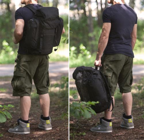 British Patrol Backpack, 30 liters, Black, Surplus. 