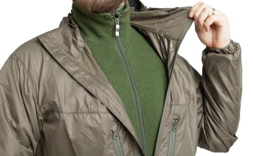 Särmä TST L3 Wind Jacket. Sized to fit over bulky mid layers.