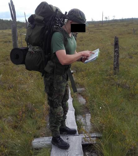 Särmä TST L4 Field Pants. Customer submitted photo of the L4 Field Trousers "out there somewhere".