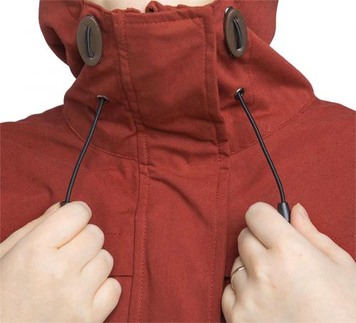 Särmä Windproof Parka. Hood drawcords