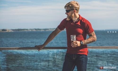Särmä Polo Shirt, Merino Wool.