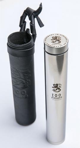 Ukkomatti flask, Finland 100 years. 