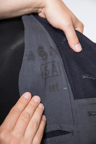 German / Finnish fireman's wool tunic #1.