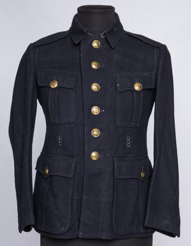 German / Finnish fireman's wool tunic #1.