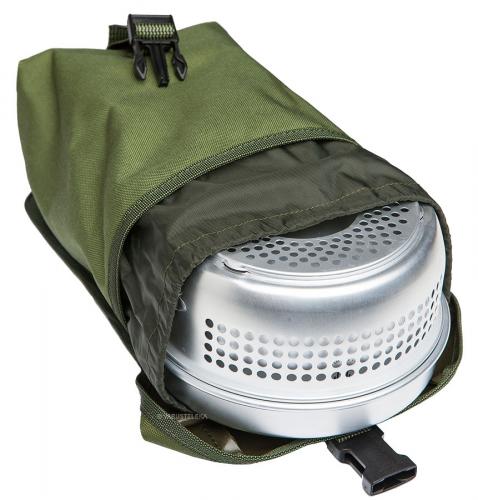 Särmä TST General purpose pouch L. This pouch is perfect for a Trangia 27 field stove.