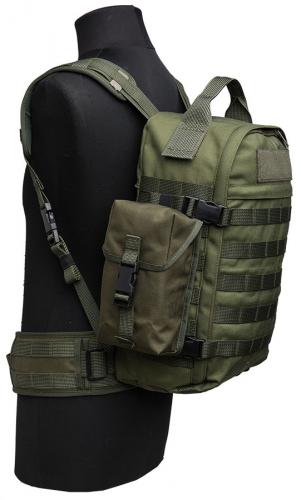 Särmä TST General purpose pouch M. Functions perfectly as a side pocket for smaller backpacks.