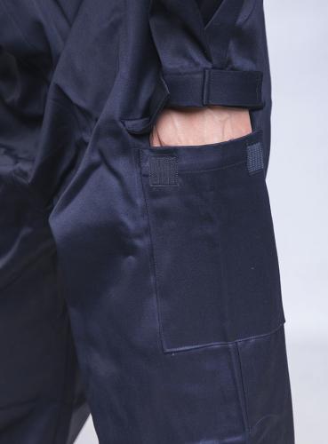 British Coverall, Flame Retardant, Navy, Surplus.