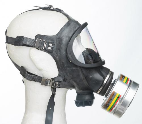 MSA Auer 3S gas mask, surplus. 