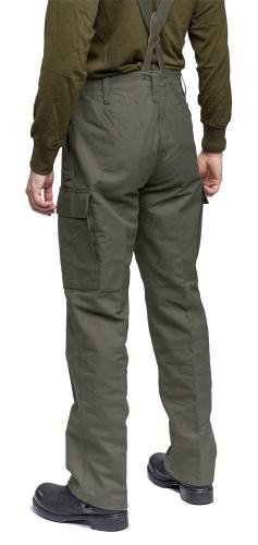 BW Moleskin Trousers. Worn here with Bundeswehr trouser suspenders.