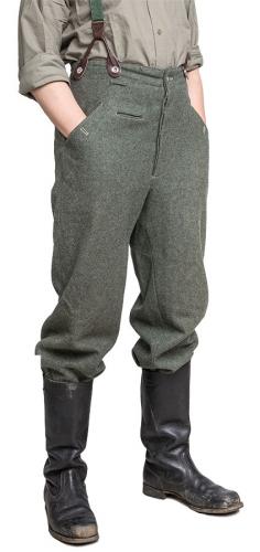 Wehrmacht M40 wool trousers, repro, used Wehrmacht M40 wool trousers, repro, used