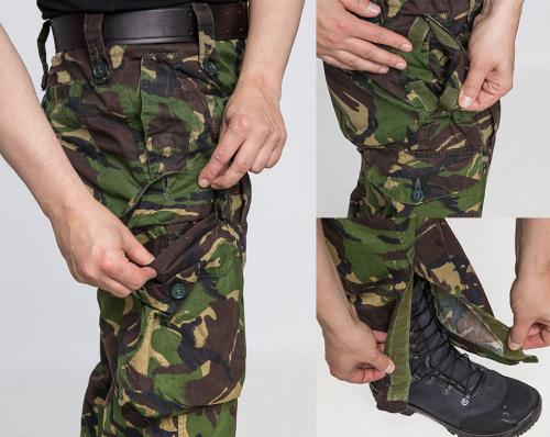 British Windproof Trousers, DPM, surplus.