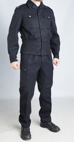 Finnish M65 wool trousers, dark blue, surplus.