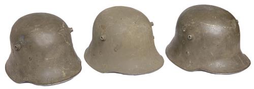 Finnish Austro-Hungarian M17 steel helmet, surplus.
