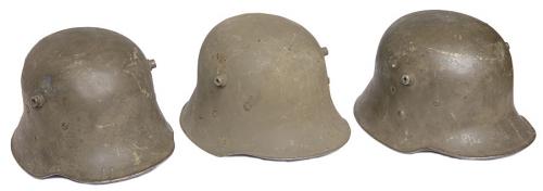 Finnish Austro-Hungarian M17 steel helmet, surplus. 