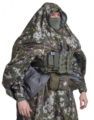 Särmä TST Thermal Cloak. Allows acces to fighting gear and jacket pockets.