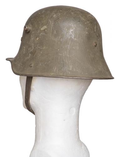Finnish German M16 steel helmet, surplus.
