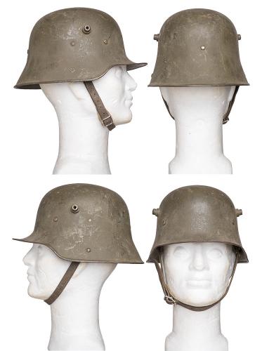 Finnish German M16 steel helmet, surplus.