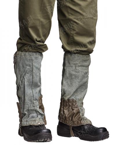 Swiss gaiters, grey, surplus