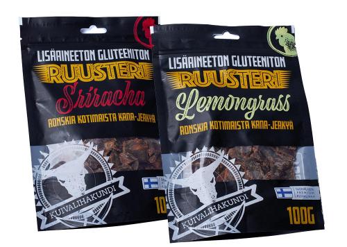 Kuivalihakundi Chicken Jerky.