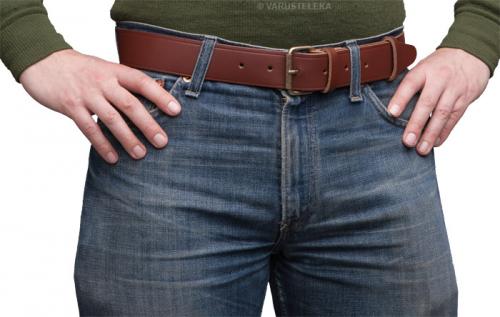 Särmä leather belt, 40 mm.