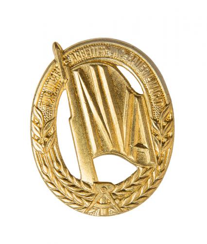 NVA sports qualification badge, gold NVA sports qualification badge, gold