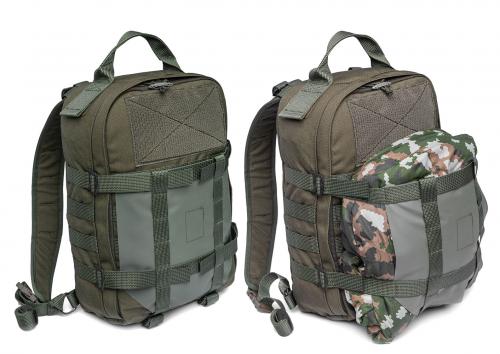 Särmä TST Modular Beaver Tail. Packs down flat when not in use.