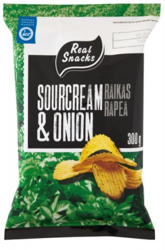 Real Snacks crisps, 100g Real Snacks crisps, 100g