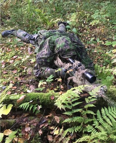 Särmä TST Camouflage cloak.