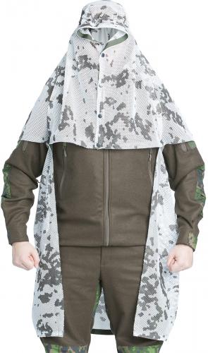 Särmä TST L7 Camouflage cloak. Mesh