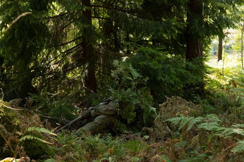 Särmä TST L7 Camouflage cloak.