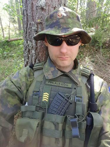 Särmä TST PC18 Plate Carrier w. Elastic Cummerbund. Jari Pihlajamäki,
Infinity Tactics