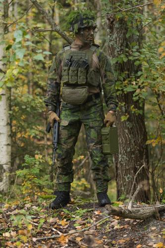 Särmä TST PC18 Plate Carrier w. Elastic Cummerbund. 