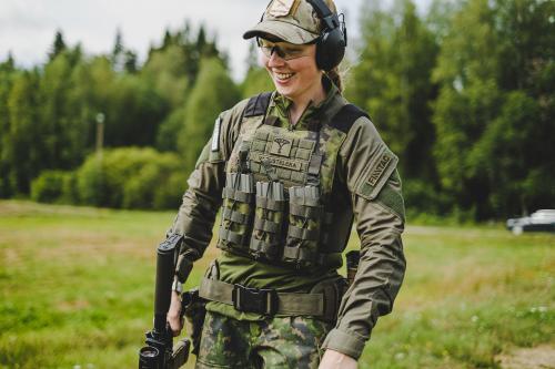 Särmä TST PC18 Plate Carrier w. Elastic Cummerbund. 