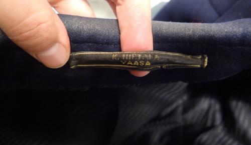 Finnish police greatcoat, World War 2 era #1.