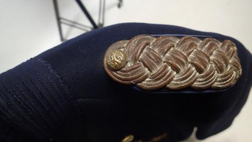 Finnish police greatcoat, World War 2 era #1.